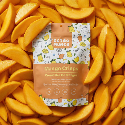Mango Crisps - Freeze Dried Sliced Mango