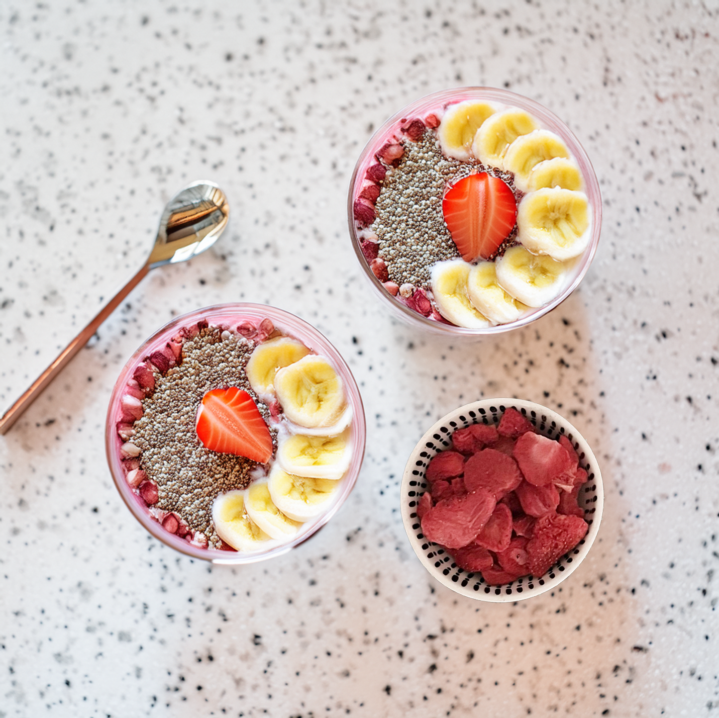 Strawberry Crisps - Freeze Dried Sliced Strawberries
