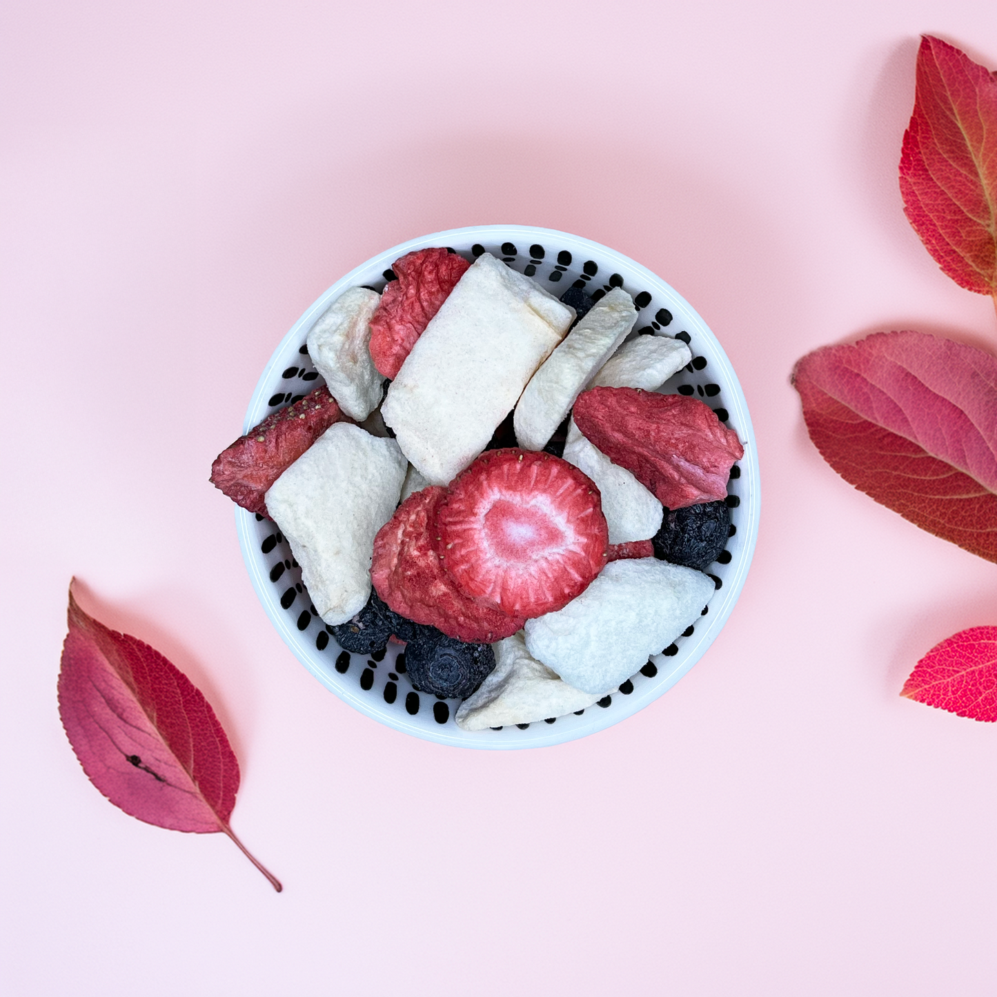 Crispy Trio - Freeze Dried Apples, Strawberries and Blueberries
