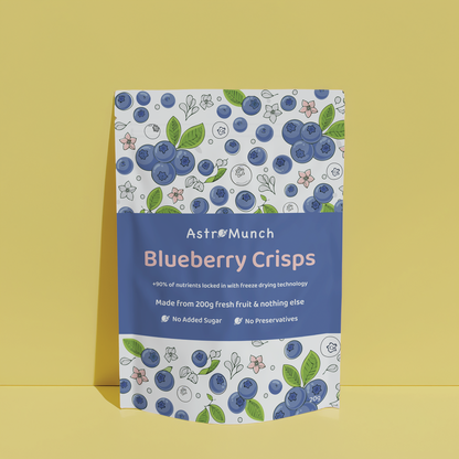 Blueberry Crisps - Freeze Dried Whole Blueberries
