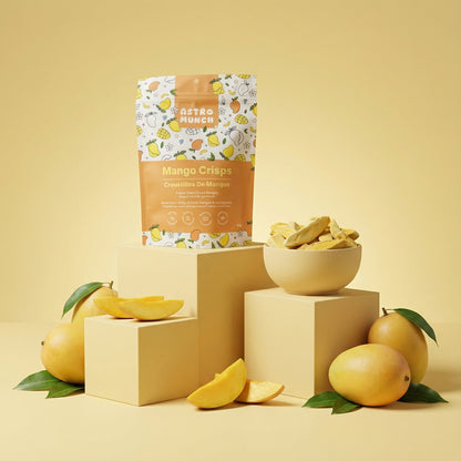 Mango Crisps - Freeze Dried Sliced Mango