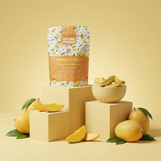 Mango Crisps - Freeze Dried Sliced Mango