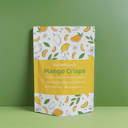 Mango Crisps - Freeze Dried Sliced Mango