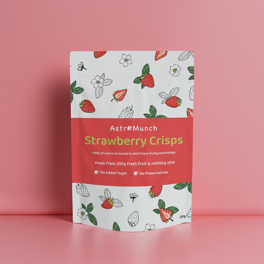 Strawberry Crisps - Freeze Dried Sliced Strawberries